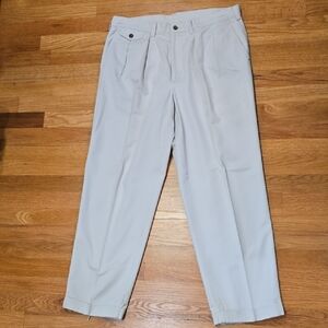 Savane Light Khaki Dress Pants Straight Leg